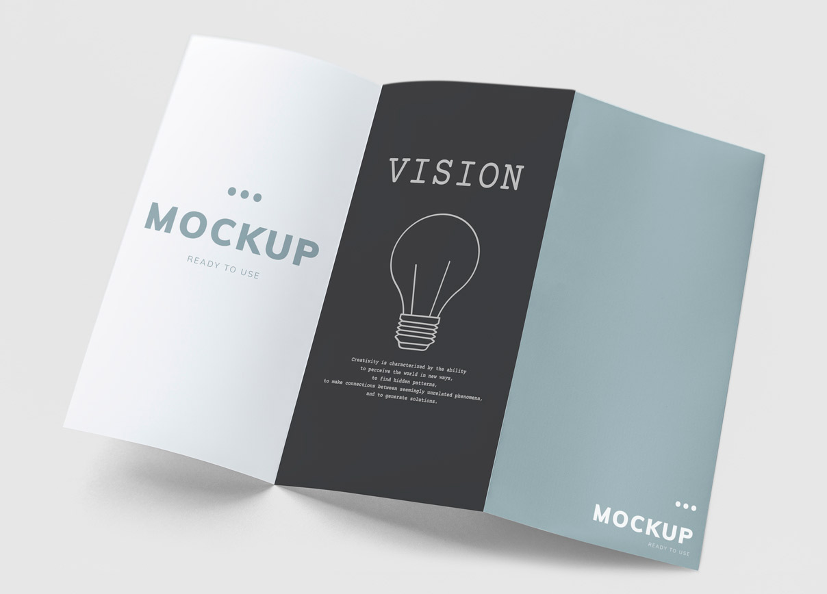 Tri-Fold Brochure Design Services