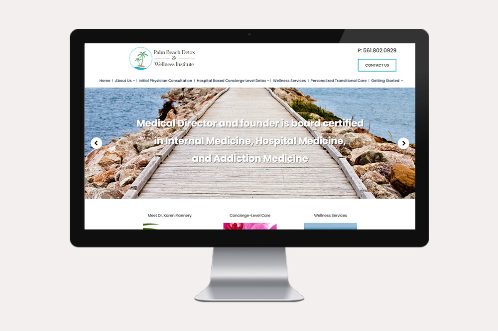 Drug Rehab & Treatment Website  Design Web Design Screeshot