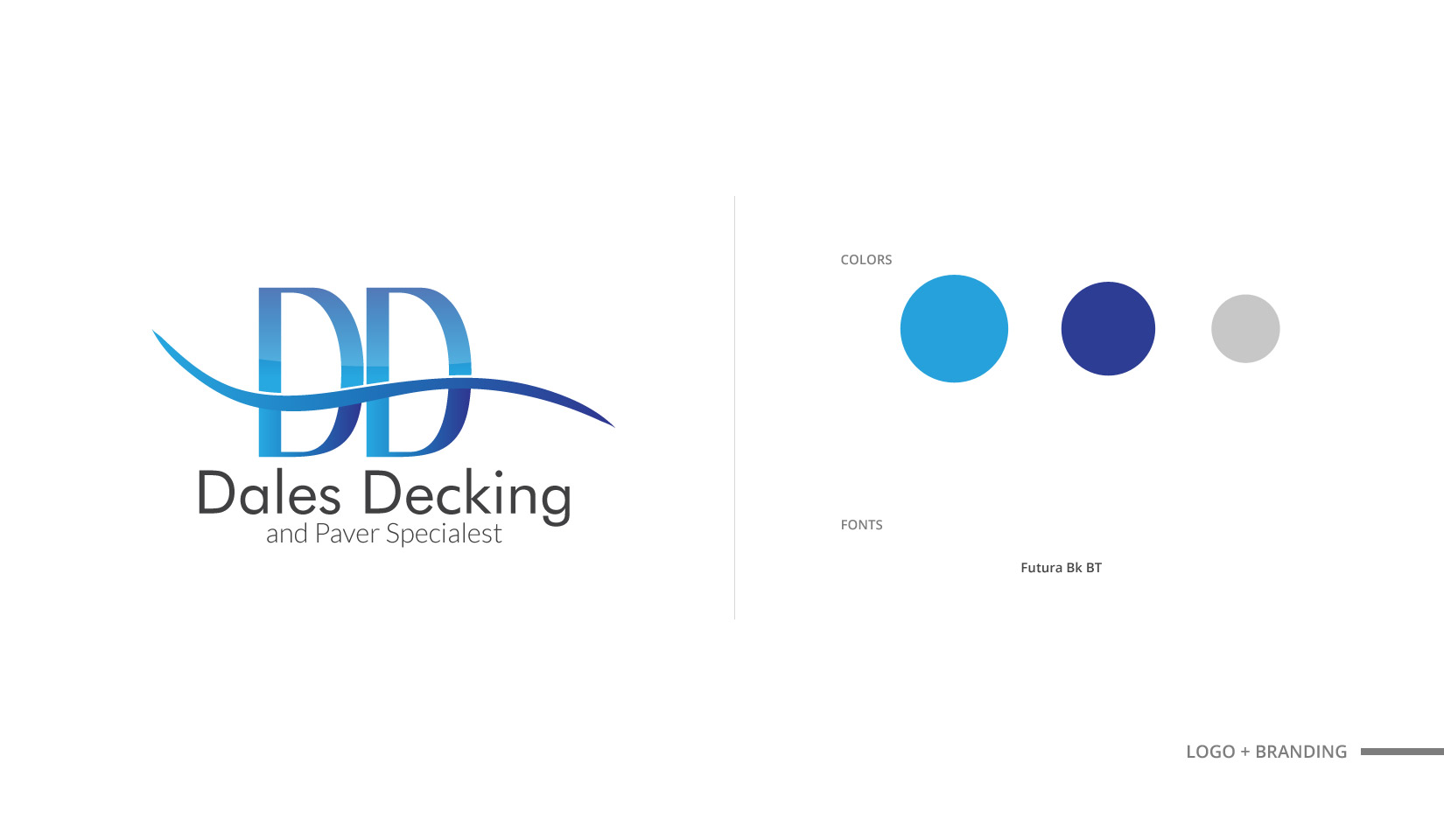 Dales Decking Logo Design