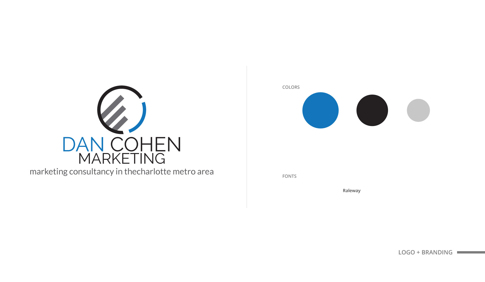 Dan Cohen Marketing Logo Design
