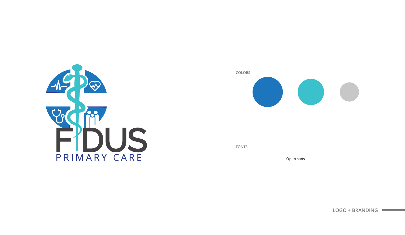 Fidus Primary Care Logo Design